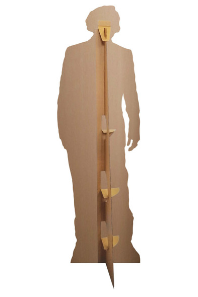 Rear of Johnny Depp Black Suit Lifesize Cardboard Cutout / Standee