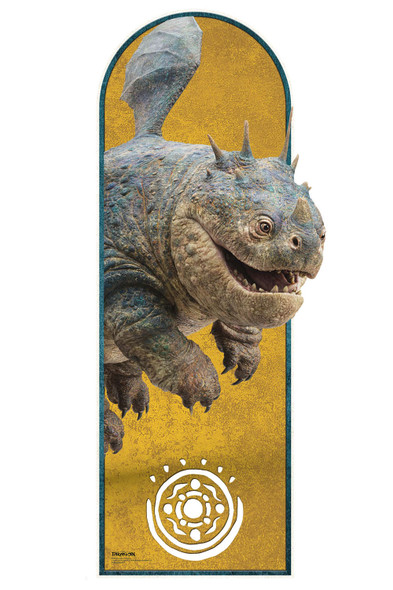 Gruesome Gronckle from How to Train Your Dragon Cardboard Backdrop