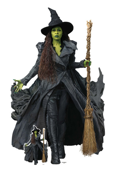 Elphaba from Wicked: For Good Lifesize Cardboard Cutout