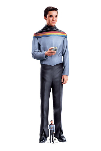 Wesley Crusher from Star Trek Cardboard Cutout Official Standee