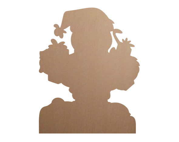 Rear of Garfield Christmas Cardboard Cutout / Standee / Standup