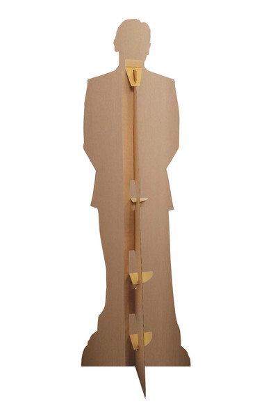 Rear of Jack O'Connell Black Suit Lifesize Cardboard Cutout / Standee