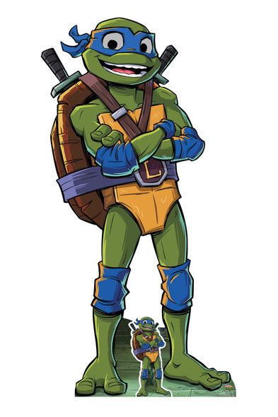 Leonardo from Tales of the Teenage Mutant Ninja Turtles Cardboard Cutout