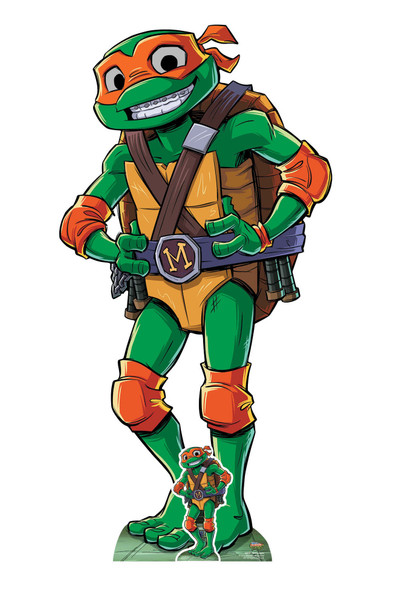 Michelangelo from Tales of the Teenage Mutant Ninja Turtles Cardboard Cutout