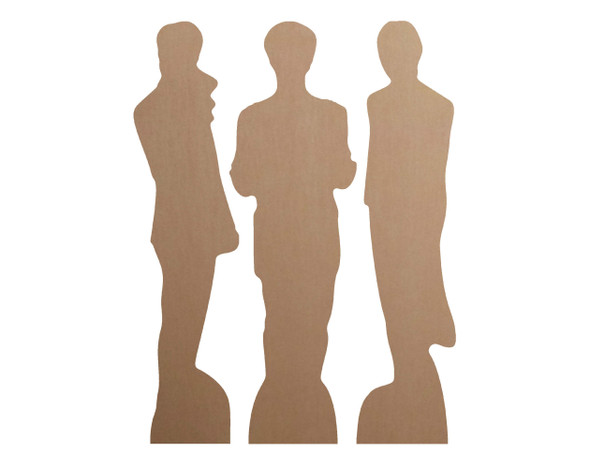 Rear of Felix, Han and HyunjinK-Pop Shelf Top Cardboard Cutouts Pack of 3