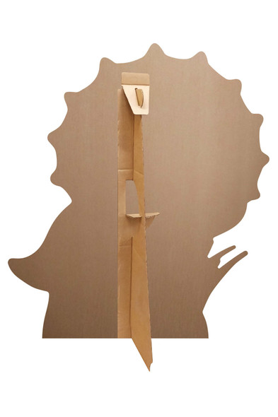Rear of Baby Triceratops Cartoon Cardboard Cutout / Standee / Standup
