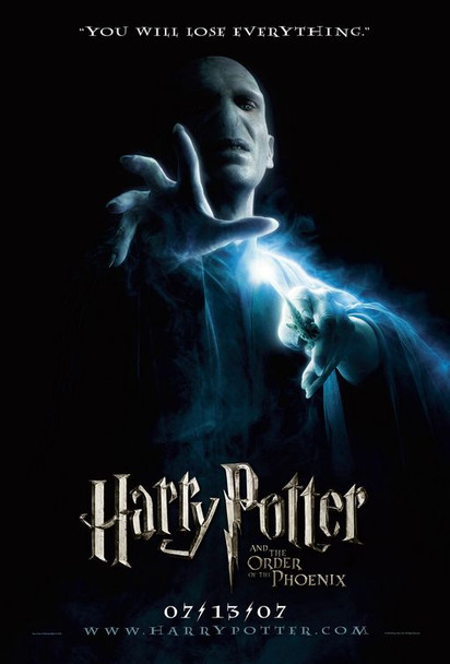 Harry Potter and the Order of the Phoenix (dobbeltsidet fremrykning) (2007) original biografplakat