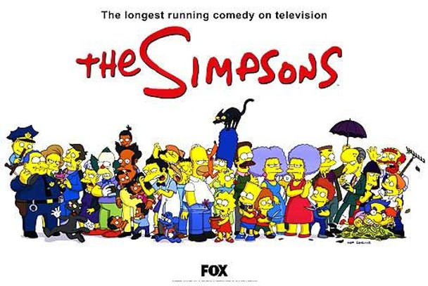 THE SIMPSONS (einseitig die am längsten laufende Komödie) (1989), Original-Kinoplakat