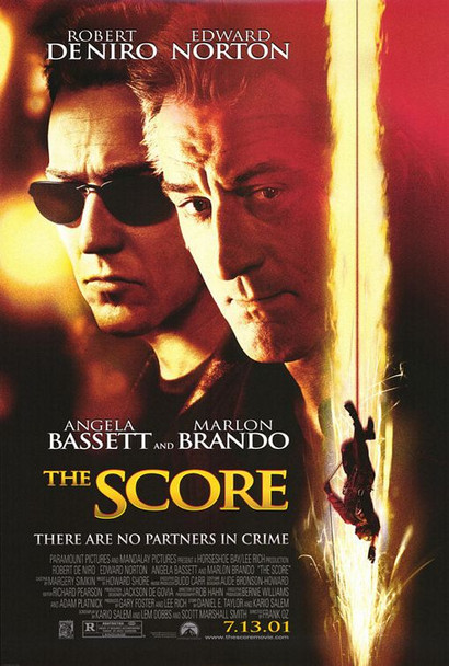 THE SCORE (2001) ORIGINAL CINEMA POSTER