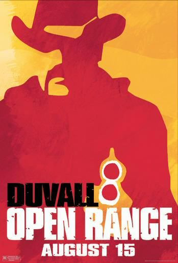 OPEN RANGE (SINGLE SIDED Advance Portrait) (2003) ORIGINAL CINEMA POSTER