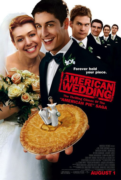 AMERICAN WEDDING (DOUBLE SIDED Regular) (2003) ORIGINAL CINEMA POSTER