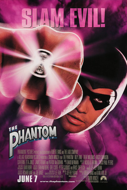 THE PHANTOM (Regular) (1996) ORIGINAL CINEMA POSTER