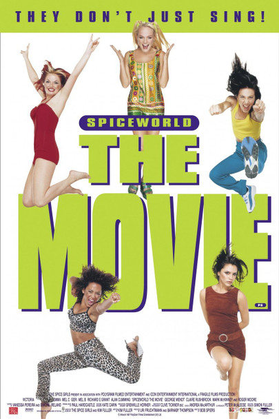 SPICE WORLD THE MOVIE (Advance) (1997) ORIGINAL CINEMA POSTER
