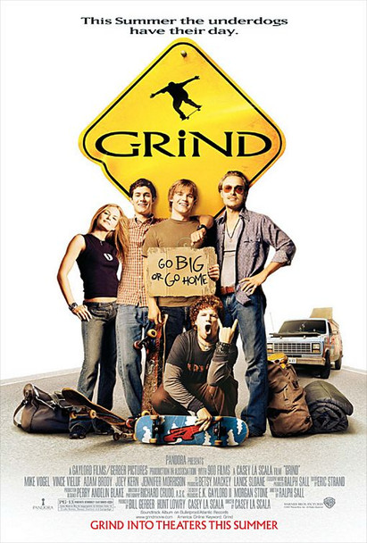 GRIND (DOUBLE SIDED Regular) (2003) ORIGINAL CINEMA POSTER