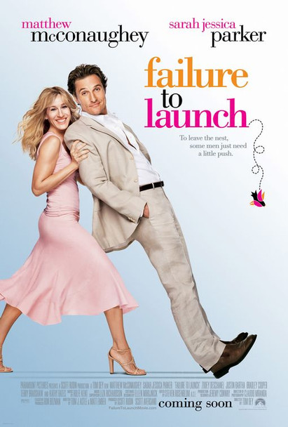 FAILURE TO LAUNCH (Double-sided Regular) (2006) ORIGINAL CINEMA POSTER