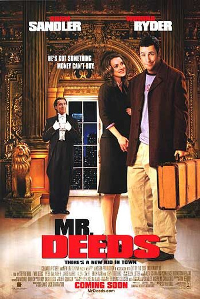 MR. DEEDS (Style C DOUBLE SIDED) (2002) ORIGINAL CINEMA POSTER