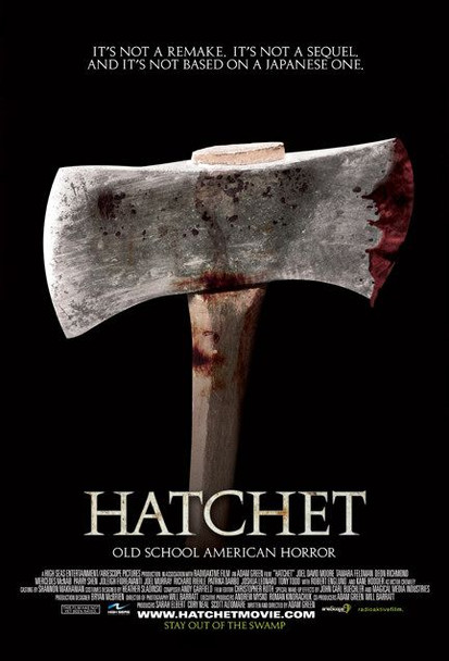 HATCHET (SINGLE SIDED Regular) (2006) ORIGINAL CINEMA POSTER