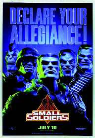 SMALL SOLDIERS (1998) ORIGINAL CINEMA POSTER