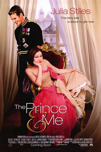 THE PRINCE & ME (DOUBLE SIDED Regular) (2004) ORIGINAL CINEMA POSTER