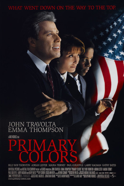 PRIMARY COLORS (1998) ORIGINAL CINEMA POSTER
