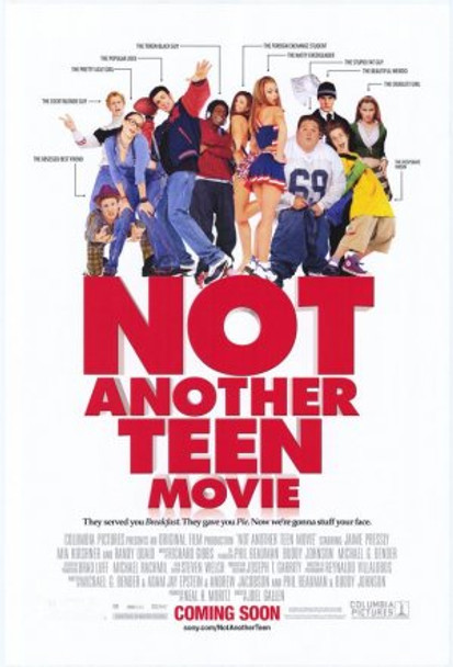 NOT ANOTHER TEEN MOVIE (DOUBLE SIDED) (2001) ORIGINAL CINEMA POSTER