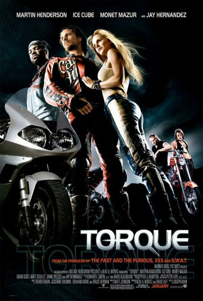 TORQUE (DOUBLE SIDED Regular) (2004) ORIGINAL CINEMA POSTER