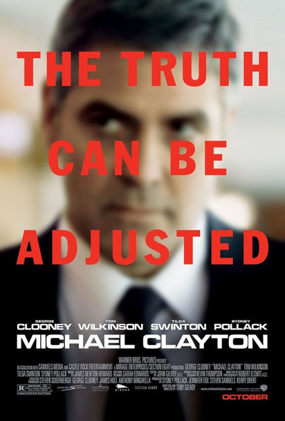 MICHAEL CLAYTON (DOUBLE SIDED Regular) (2007) ORIGINAL CINEMA POSTER
