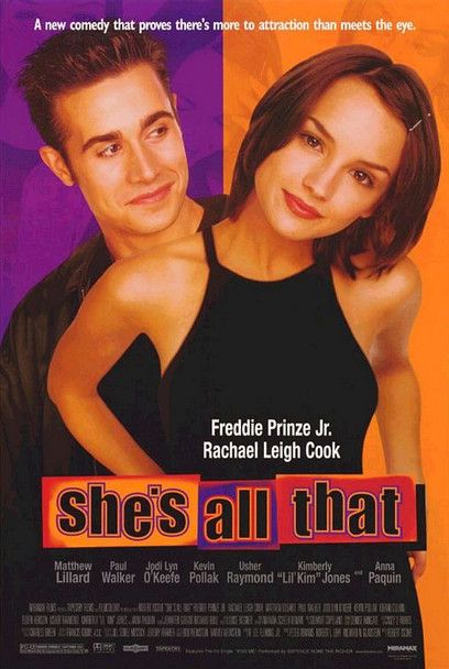 SHE'S ALL THAT (1999) ORIGINAL CINEMA POSTER
