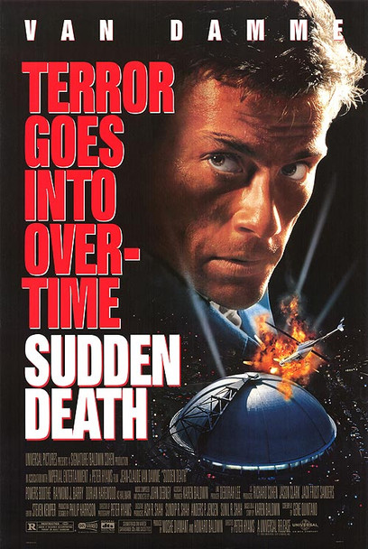 SUDDEN DEATH (Reprint) (1995) REPRINT CINEMA POSTER