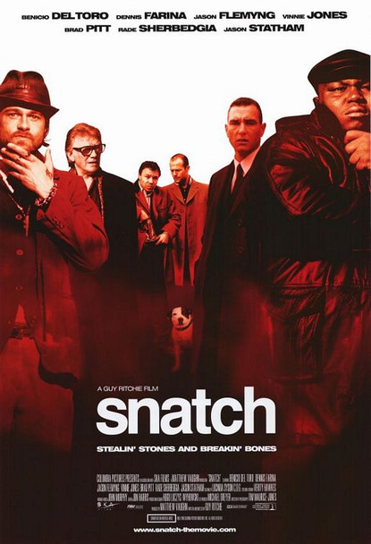 SNATCH (SINGLE SIDED Regular International Style B) (2000) ORIGINAL CINEMA POSTER