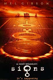 SIGNS (Advance DOUBLE SIDED) (UV COATED/HIGH GLOSS) (2002) ORIGINAL CINEMA POSTER