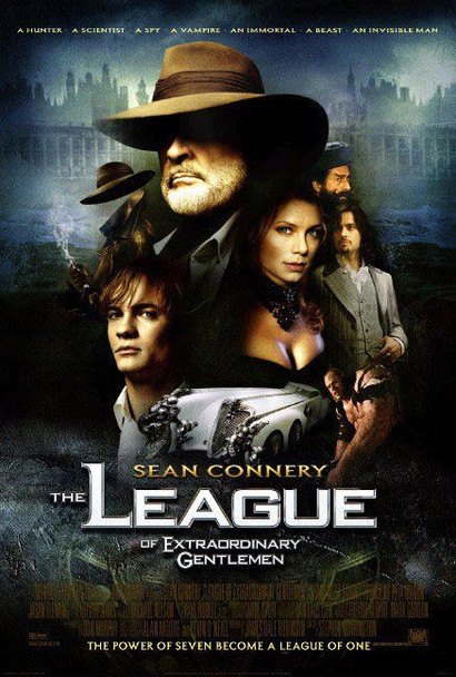THE LEAGUE OF EXTRAORDINARY GENTLEMEN (Reprint) (2003) REPRINT CINEMA POSTER