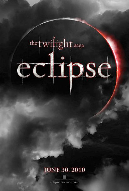 TWILIGHT ECLIPSE Poster - (Robert Pattinson, Taylor Lautner) - RARE double sided ADVANCE US ONE SHEET (2010) ORIGINAL CINEMA POSTER