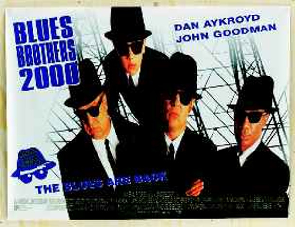 BLUES BROTHERS 2000 ORIGINAL CINEMA POSTER