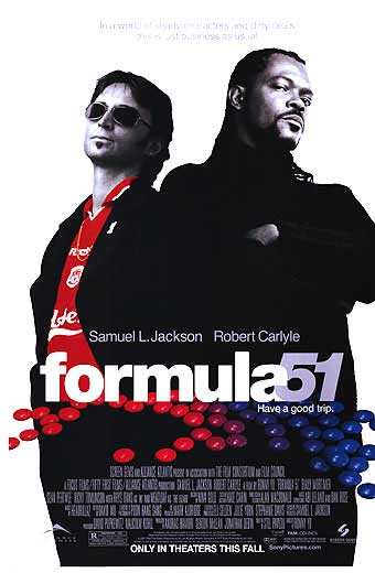 FORMULA 51 (Double Sided Regular) (AKA 51st State) ORIGINAL CINEMA POSTER