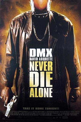 NEVER DIE ALONE (Video) ORIGINAL VIDEO/DVD AD POSTER