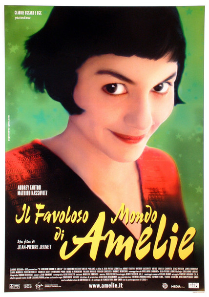AMELIE (Italian Reprint) (Single Sided) (UV COATED/HIGH GLOSS) REPRINT POSTER