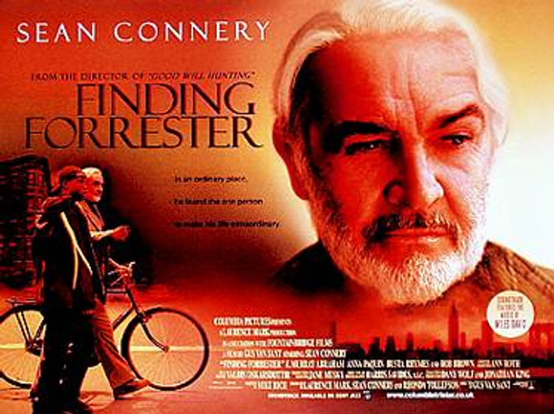 FINDING FORRESTER (DOUBLE SIDED) ORIGINAL CINEMA POSTER