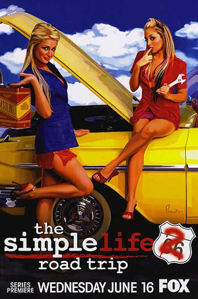 The simple life 2: road trip original tv-plakat