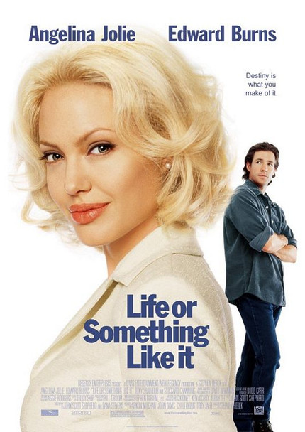 LIFE OR SOMETHING LIKE IT (Double Sided) ORIGINAL CINEMA POSTER