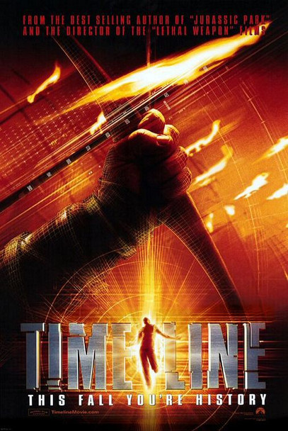 TIMELINE (Double Sided Advance) ORIGINAL CINEMA POSTER