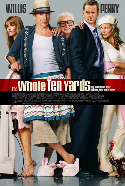 THE WHOLE TEN YARDS (Single Sided Regular) (UV COATED/HIGH GLOSS) ORIGINAL CINEMA POSTER