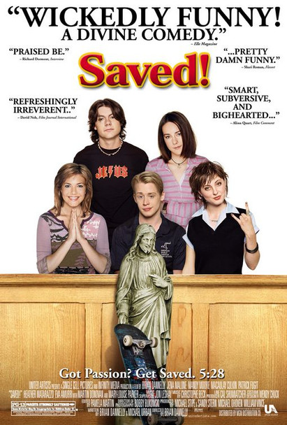SAVED (Double Sided Regular Style B) ORIGINAL CINEMA POSTER