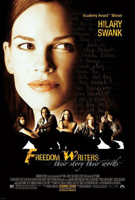 FREEDOM WRITERS (Double Sided Advance) ORIGINAL CINEMA POSTER