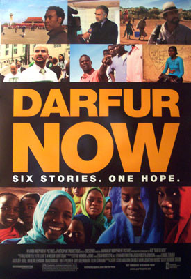 DARFUR NOW (Double Sided Regular) ORIGINAL CINEMA POSTER