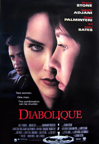 Originales Video-/DVD-Werbeplakat von Diabolique (Video).