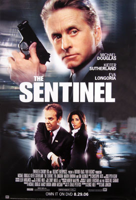 THE SENTINEL (Single Sided Video) ORIGINAL VIDEO/DVD AD POSTER