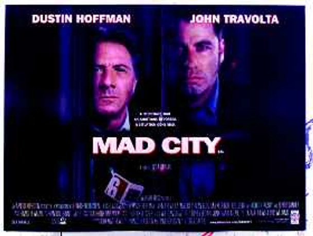 Affiche cinéma originale Mad City (double face)