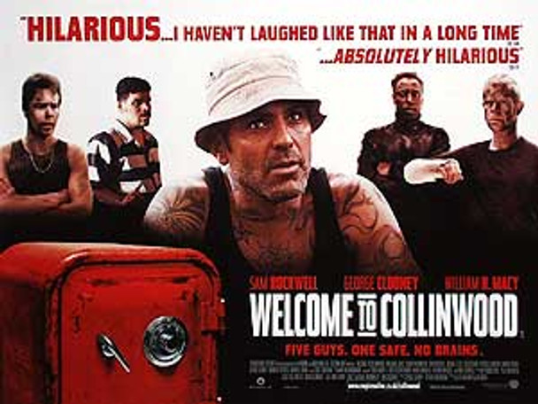 WELCOME TO COLLINWOOD (DOUBLE SIDED) ORIGINAL CINEMA POSTER