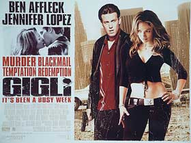 GIGLI ORIGINAL CINEMA POSTER